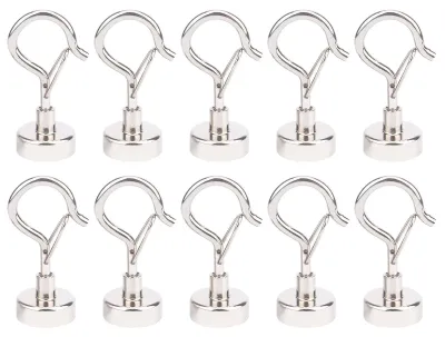 Productafbeelding van Magnetische Haken Heavy Duty Set van 10 Stuks