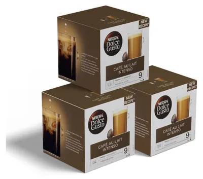 Immagine prodotto di Nescafé Dolce Gusto Café au lait Intenso, caffè, caffè latte, capsula caffè, 48 capsule