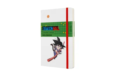 Imagen del producto de Cuaderno Moleskine Dragon Ball, Tamaño Grande, Líneas, Goku