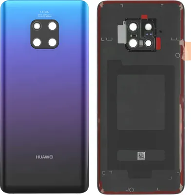 Zdjęcie produktu dla Huawei, oryginalna pokrywa baterii do Huawei Mate 20 Pro, niebieska