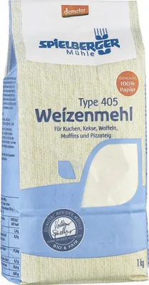 Image de Farine de blé type 405 Demeter 1kg