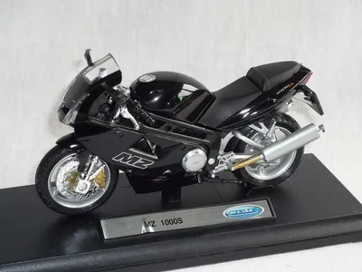 Produktbild von mz 1000s 1000 S Schwarz 1/18 Welly Modellmotorrad Modell Motorrad