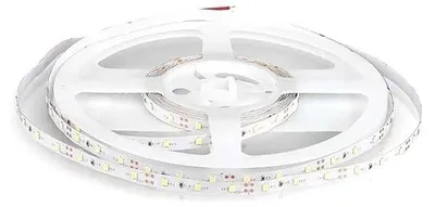 Immagine prodotto di V-TAC VT-3528 Striscia LED 12V SMD3528 5M 4.2W/M 60LED/M 100LM/W monocolore bianco caldo 3000K IP20 - SKU 212016