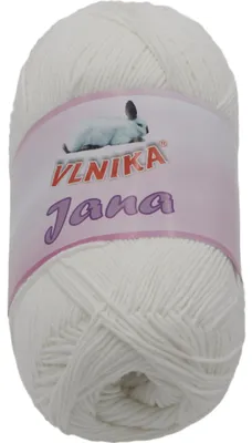 Obrázok produktu pre Priadza JANA - 100g / 330 m - Biela