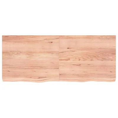 Immagine prodotto di Piano Tavolo Marrone 120x50x(2-6) cm Massello Rovere Trattato