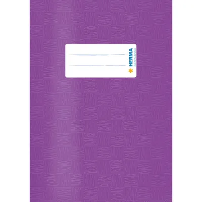 Produktbild von Heftschoner PP A5 gedeckt violett