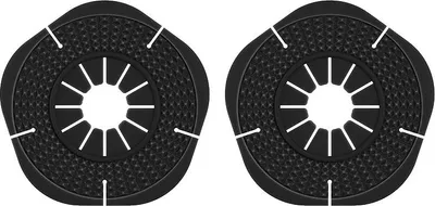 Produktbild von INF Windschutzscheibenwischerloch-Schutzabdeckung - 2er-Pack Schwarz L