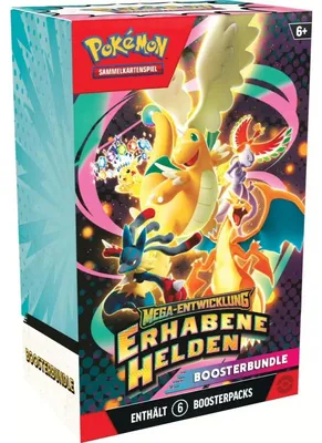 Produktbild von Pokémon Erhabene Helden Boosterbundle Deutsch