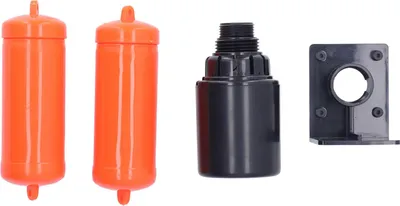 Produktbild von Doppelschwimmer-Flüssigkeitsstandschalter, PP-Kunststoff-Schwimmerschalter für Wasserpumpen 250 V (380 V)
