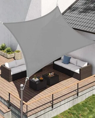 Produktbild von Famanu Sonnensegel 2 x 3 m - Wetterbeständig, UV-Schutz, atmungsaktiv