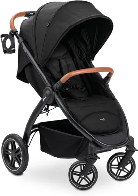 Zdjęcie produktu dla Wózek dziecięcy Kinderbuggy - Lekki wózek podróżny - Komfortowe podróżowanie - Od urodzenia - Do 22 kg - Kolor: Czarny melanż