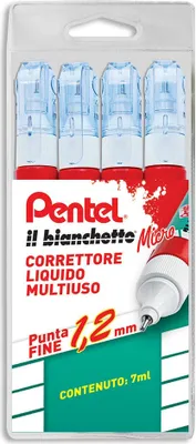 Zdjęcie produktu dla Pentel 0100848 Długopisy korygujące 7 ml
