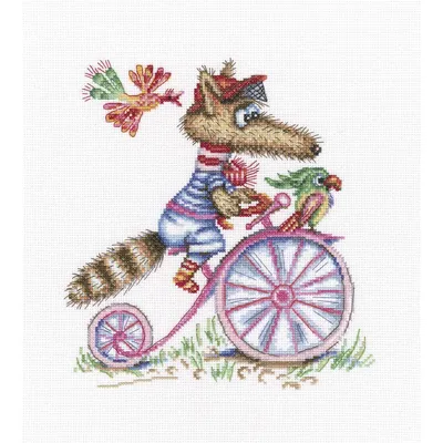 Obrázek produktu pro RTO křížková výšivka "Rolind the world tour" M561, počítaný vzor, 22x24 cm
