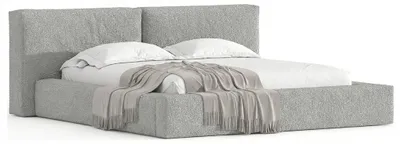 Obrázek produktu pro Čalouněná postel DreamLux Noble 140 x 200 cm s roštem a úložným prostorem látka Loop 17, productTiles.product.images.aiGenerated