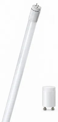 Image de Xavax LED T8 Glas Röhre 60cm 9W = 18W/840 G13 1080lm Neutralweiß 4000K 200° KVG/VVG