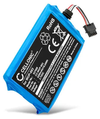 Immagine prodotto di CELLONIC 1x Batteria per Consolle giochi Compatibile con Nintendo Wii U GamePad, WUP-003 – (5200mAh, 3.7V)
