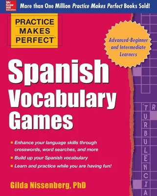Produktbild von Practice Makes Perfect Spanish Vocabulary Games