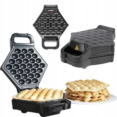 Produktbild von Bubble-Waffeleisen 700W mit Antihaftbeschichtung