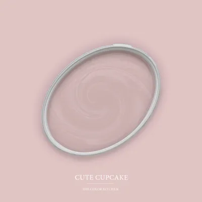 Produktbild von A.S. Création DD125723 The Color Kitchen Cute Cupcake TCK7008 5l Rosa Matt