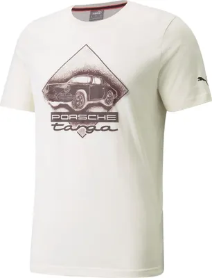 Produktbild von Puma Porsche Grphic Tee PUMA WHITE-GREEN GLIMMER L