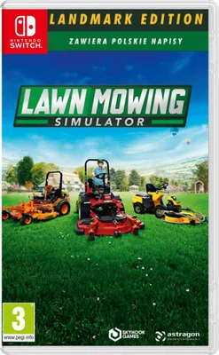 Zdjęcie produktu dla Lawn Mowing Simulator – Landmark Edition PL (NSW)