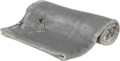 Produktbild von TRIXIE Decke Nilay - grau - 90 × 70 cm