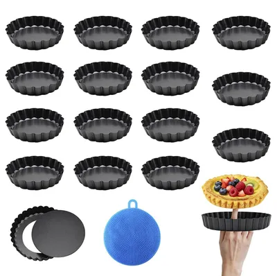 Immagine prodotto di Set di 12 stampi per torte con base alta