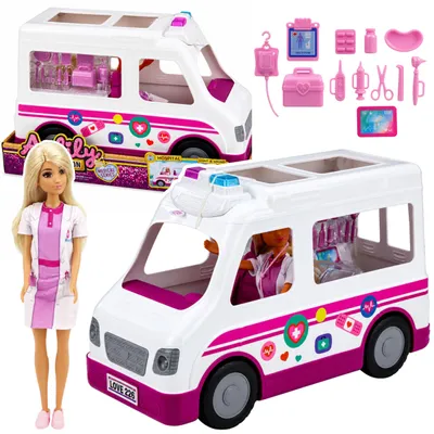 Obrázek produktu pro Anlily Doll Doctor Nurse Ambulance Medical Accessories