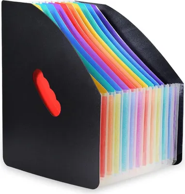 Produktbild von Aktenmap Accordeon ausweitungsfähig schwarz