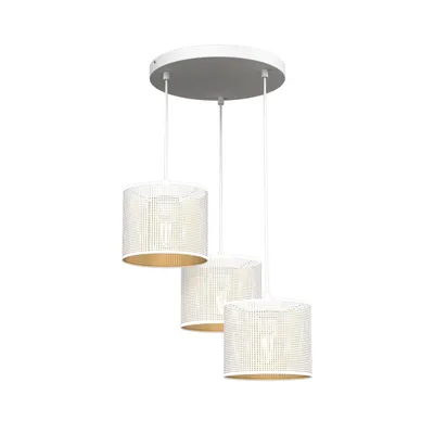 Obrázek produktu pro Závěsné svítidlo Luminex 'Jovin' z bílého kovu