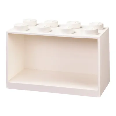 Obrázek produktu pro LEGO 41151735 LEGO regál na kostky BRICK SHELF 8, šířka: 318 mm, bílý