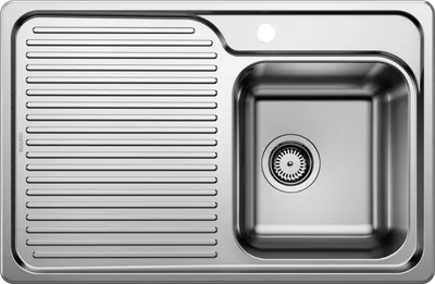 Immagine prodotto di BLANCO CLASSIC 40 S Lavello da incasso / Acciaio inox / satinato / mano destra / tappo