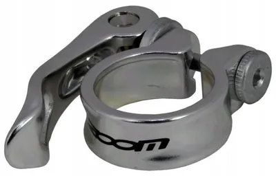 Produktbild von Zoom Sattelstützklemme Schnellspanner 35 mm Silber