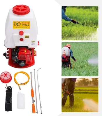 Produktbild von Rückenspritze - Unkrautspritze - Volumen 20 l - Benzinbetrieben - Für Unkrautbekämpfung, Bewässerung & Düngung - Garten & Landwirtschaft