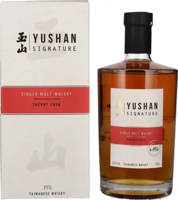 Produktbild von Yushan Signature Single Malt Whisky SHERRY CASK 46% Vol. 0,7l in Geschenkbox