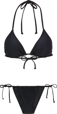 Produktbild von LSCN by Lascana Triangel-Bikini Ciliya schwarz Größe 42 Cup A/B