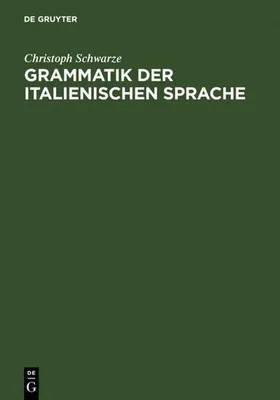 Produktbild von Grammatik der italienischen Sprache