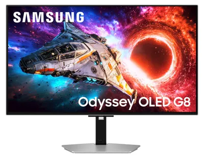 Image de Samsung G80SH écran plat de PC 81,3 cm (32") 3840 x 2160 pixels 4K Ultra HD OLED Argent