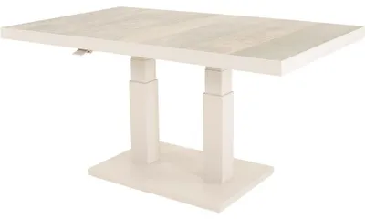 Productafbeelding van Loungetafel verstelbaar Prato Crema, 140x85cm