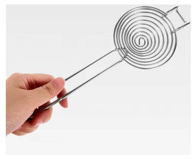 Produktbild von Eiertrenner aus Edelstahl 304 mit Eiklarfilter, platzsparend und langlebig, Küchenhelfer zum Trennen von Eigelb und Eiweiß