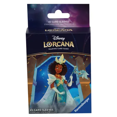 Immagine prodotto di Disney Lorcana: Set 5 - Maniche per carte (65) / Maniche per carte Tiana