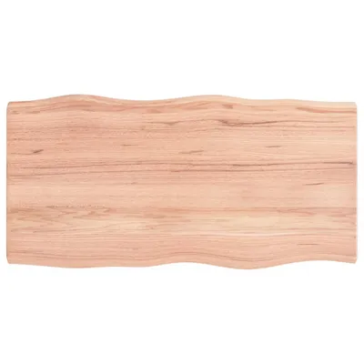 Immagine prodotto di Piano tavolo vidaXL 100x50x(2-4) cm in legno massello trattato con bordi naturali