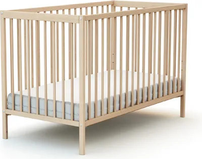Produktbild von AT4 - Babybett ESSENTIEL Holz Buche Natur 60 x 120