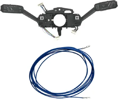 Immagine prodotto di Interruttore del piantone dello sterzo Leva del comando di crociera GRA 5Q0953513T + cablaggio per
