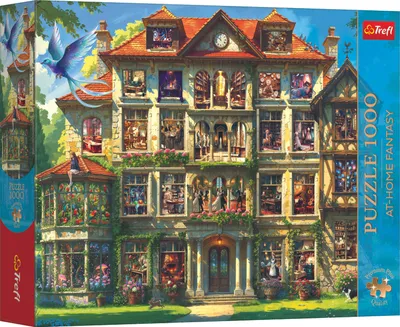 Produktbild von Trefl, Fantasy Zuhause, 1000 Teile Premium Plus Puzzle
