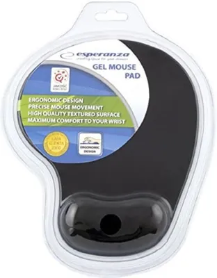 Obrázok produktu pre Gelová podložka pod myš, čierna 72225