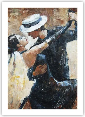 Produktbild von Poster - Poster ohne Rahmen - tanzen sie - 50x70 cm - Wand Bild - Wanddeko - Wandbilder - Kunstposter - Wandposter - Bilder - Kunstdruck - Wanddekoration - Wandbild - P2XPA50x70-3773