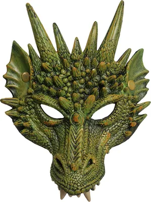 Produktbild von Reptil Drachen Maske für Erwachsene