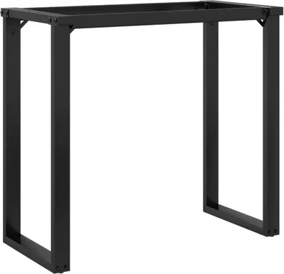 Obrázek produktu pro vidaXL Rám jídelního stolu ve tvaru O 80x40x73 cm ocelový