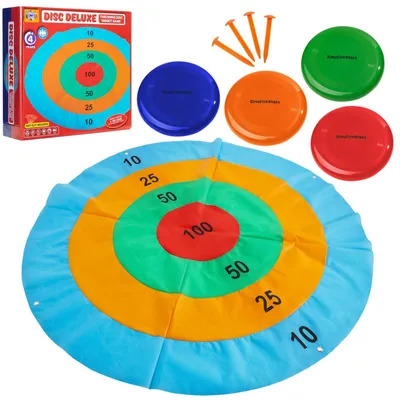 Produktbild von Gartenspiel Kinderspiel Eierlöffelspiel - Ringewerfen - Für Kinder und Erwachsene - Outdoor-Spielset